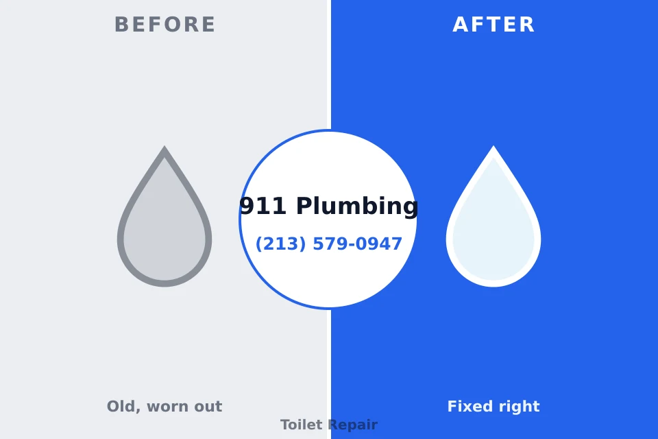 Before and after: plumbing repair Honaker, VA